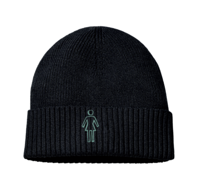 Girl Skateboards Suzu OG Logo Black Beanie