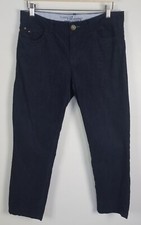 Tommy Hilfiger Women's Sz. 10 Navy Classic Skinny Corduroy Pants 27 in. Inseam