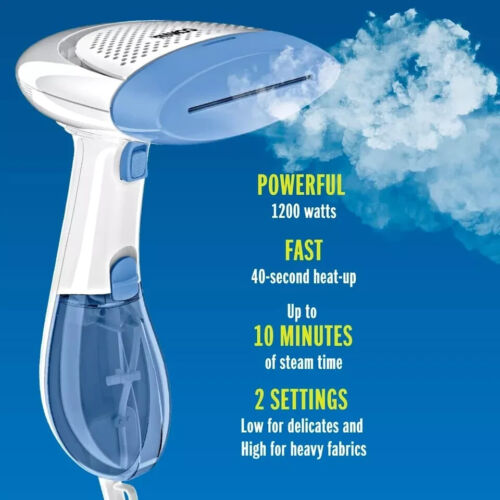 Conair Tragbarer Hand-Kleidung Stoff Dampfgarer ExtremeSteam 1200 W Neu Kostenloser Versand - Bild 10 von 19