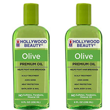 Hollywood Beauty Olive Premium Oil 8oz - 2 pack