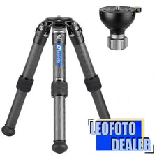Leofoto LM-362C YB-75SP Tripod with Video Bowl Case Leveling Base