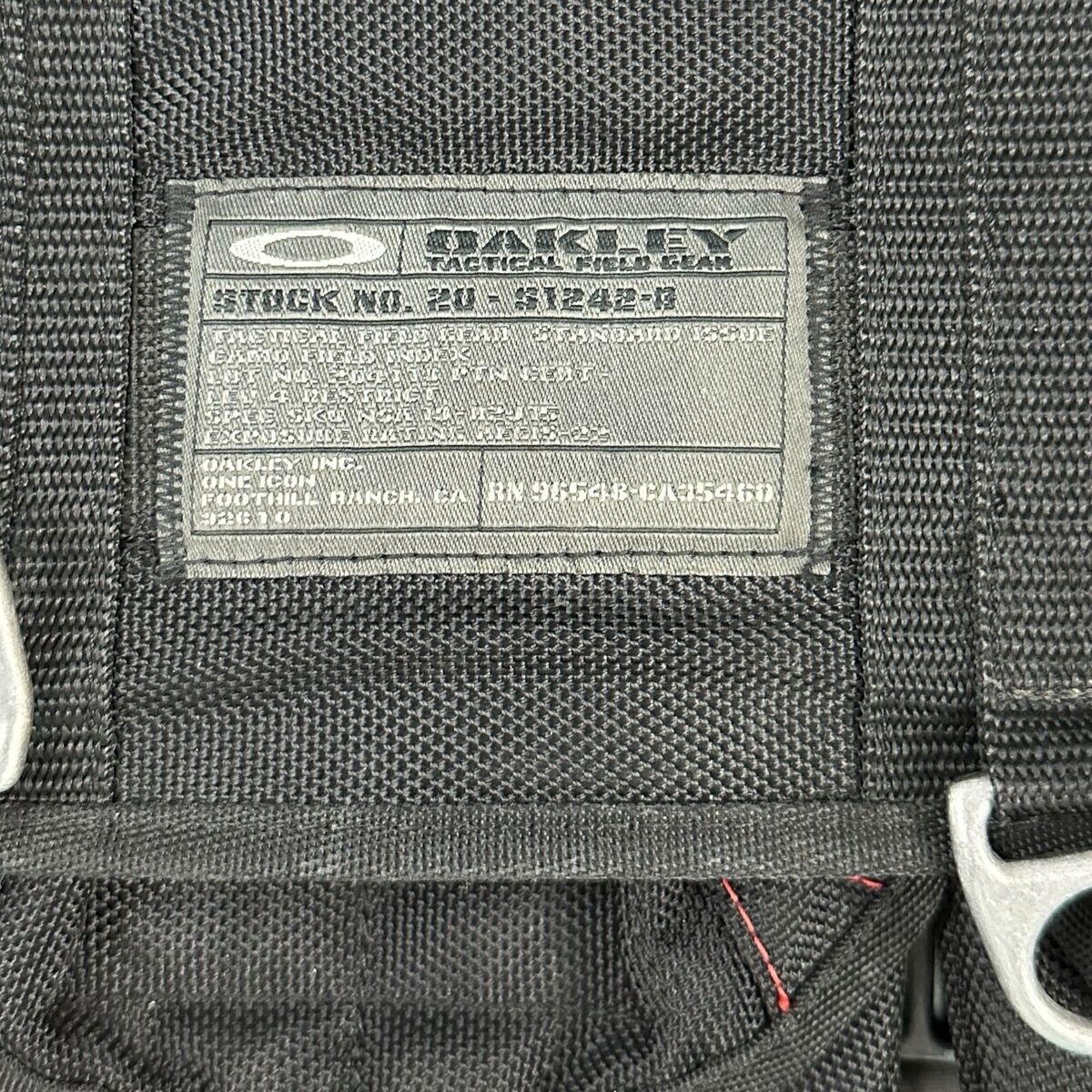 Oakley Tactical Field Gear Black Ballistic Nylon Messenger Oakley Tactical Field Gear Black Ballistic Nylon Messenger