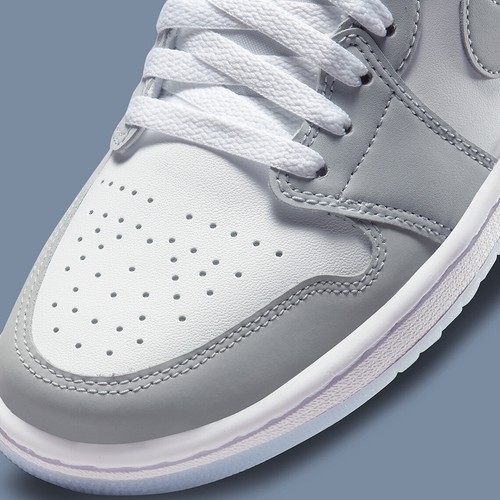 Nike Air Jordan 1 Low 'Wolf Grey' (DC0774105) US11w Women's Sneakers Brand New - Picture 7 of 8