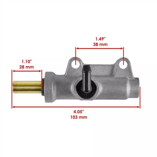 Rear Brake Master Cylinder NEW for Polaris Trail Blazer 250 2001 2002 2003-2006 - Picture 9 of 9