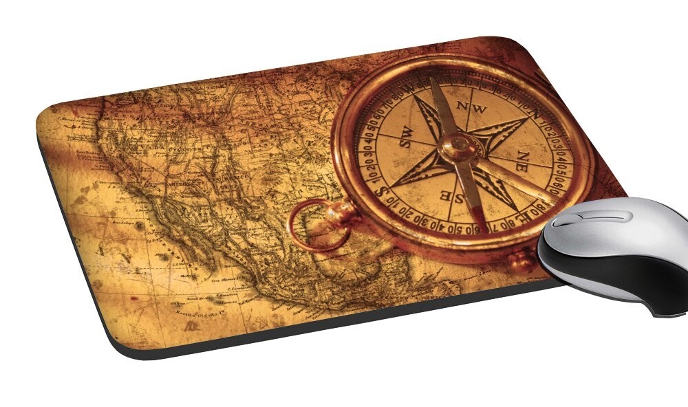 Motivational Quote Mouse Pad - Non-Slip Rubber Base or Custom Design-image