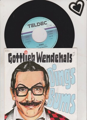 Gottlieb Wendehals - Dings Bums (Promo 7'' Single)