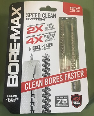 .270 Caliber Bore Max Speed Clean System