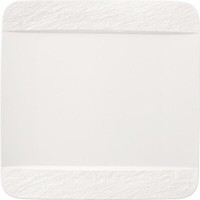 Villeroy & Boch Manufacture Rock Blanc Speiseteller Quadratisch 28X28Cm