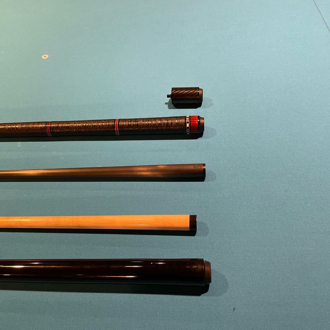 撞楽 マダカスカルエボニー＆ホーリーウッド Billiard Cue | eBay