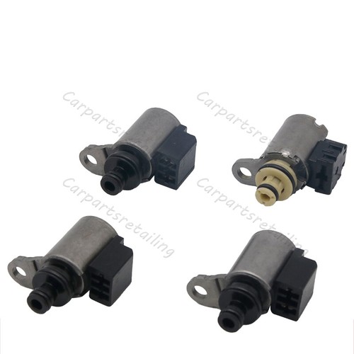 4 piezas solenoides de transmisión CVT para Nissan Dodge JF011E/RE0F10A/F1CJA 07-12 EE. UU. - Imagen 9 de 12