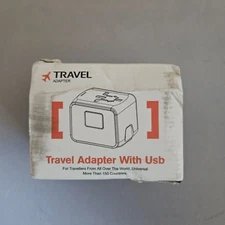 Universal Intern Power Travel Plug Adapter, 5 in 1 European-Black (14051, 14054,