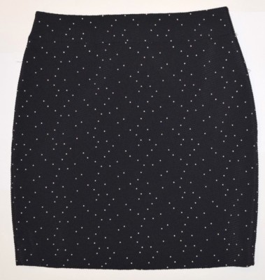Jupe Crayon Ann Taylor LOFT - Navy à Pois - Taille 8 - Doublée - Occasion Très Bon état