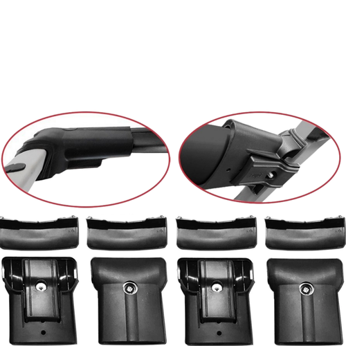 Roof Rack Cross Bars Black Set for BMW 3 Series E91 Touring 2005-2012 - Picture 12 of 15