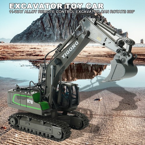 Remote Control Excavator With Metal Shovel 2.4GHz Multi-Channel Control Powerful - Picture 17 of 24