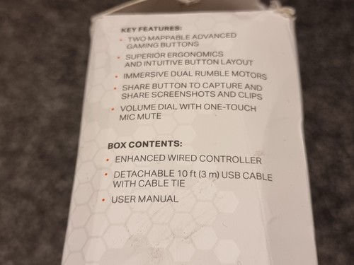 MICROSOFT XBOX ONE USB ENHANCED WIRED CONTROLLER PC GAME CONTROL PAD Mass Effect - Picture 6 of 6