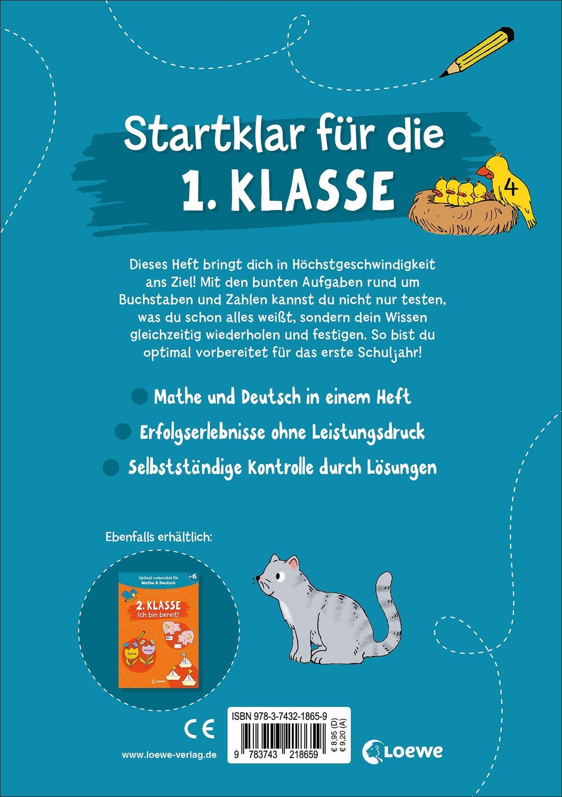 Thumbnail - 1. Klasse - Ich Bereit | Loewe Lernen Und Rätseln | Taschenbuch | 96