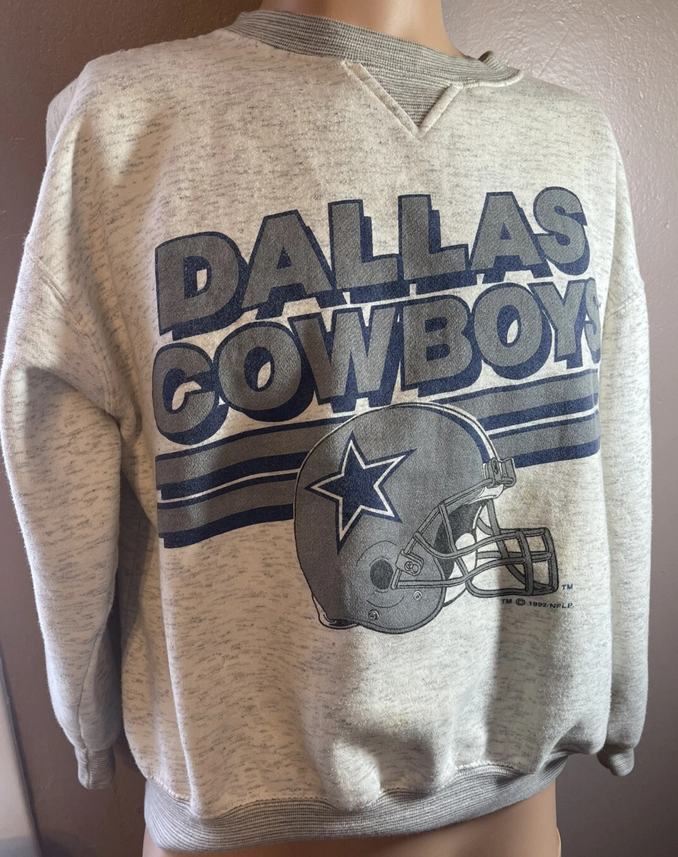 Vintage 1992 Dallas Cowboys Crewneck Sweatshirt Size L Competitor Brand