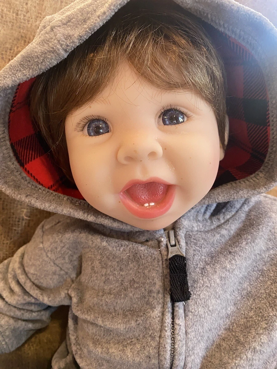 Realistic baby boy doll deals
