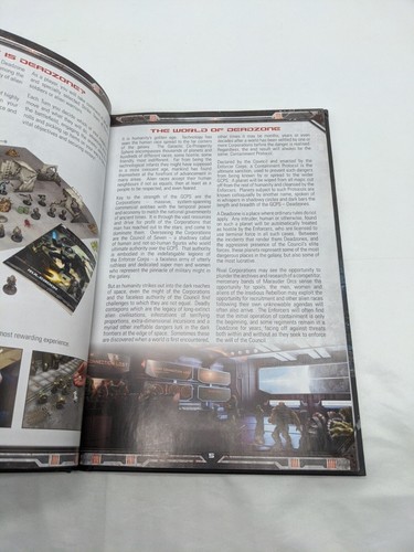Deadzone Hardcover Regelbuch Scharmützel auf verlassenen Welten Mantische Spiele - Bild 7 von 12