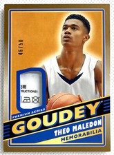 2020 Goodwin Champions Theo Maledon Rookie Card Goudey Premium /50 Laundry Tag