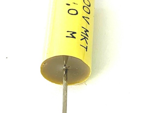 1uF, 100V-, 20%, 100°C, 1µF, axial, MKT, RFT, TGL43199, D=9mm, L=20mm, 15 Stück - Picture 2 of 4