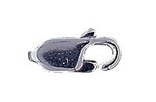 Sterling Silver medium lobster claw clasp findings 11mm