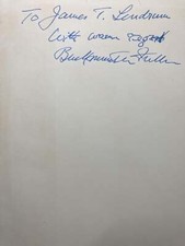 Buckminster Fuller, Charles D Tenney fwd / EDUCATION AUTOMATION Signed 1st 1962