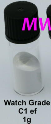 SWISS Luminova - luminous powder - Leuchtmasse - Leuchtpigment Uhren Zeiger # C1