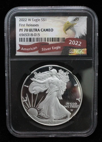 2022-W American Silver Eagle $1 NGC PF70 Ultra CAM (L4494)
