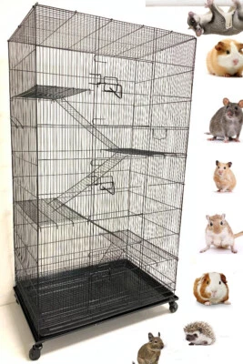 MCAGE 55" X-Large 5-Levels Chinchilla Squirrel Guinea Pig Sugar Glider Rat Mouse Cage