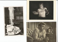 Postcards (Lot of 3): James Dean, Hollywood  movie actor, East of Eden