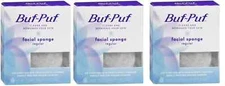 Buf-Puf Facial Sponge, Regular *Three Pack*