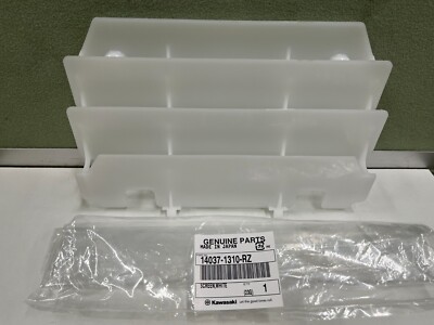 2003 Kawasaki Kx250 Radiator Louvers Plastic Guards Fins OEM 03 KX