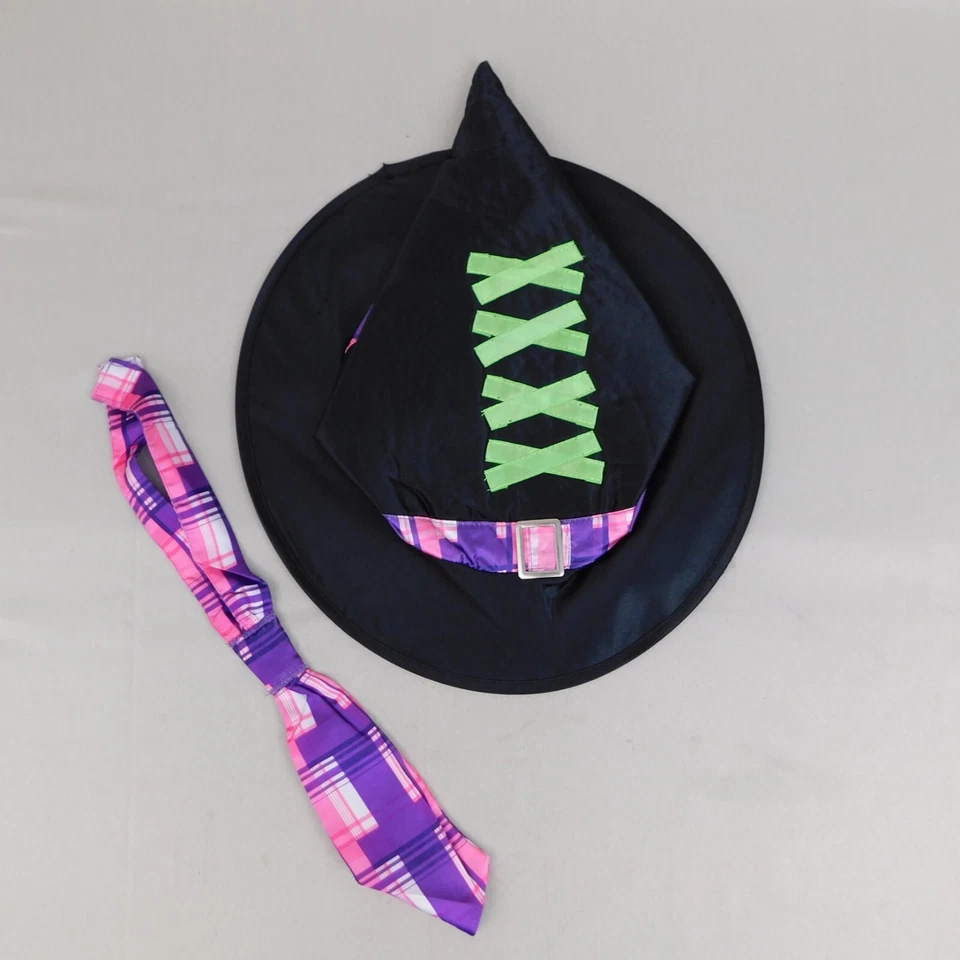 Spellbound Witch Girls Halloween Costume Lg 12-14 No Stockings/Arm Warmers #1271 - Image 3 of 4