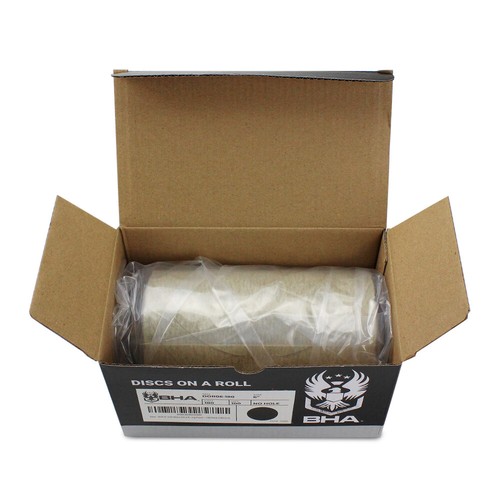 100 Pack - 600 Grit 6 Inch Discs On a Roll PSA Gold Sticky Back DA Sanding Paper - Picture 6 of 7