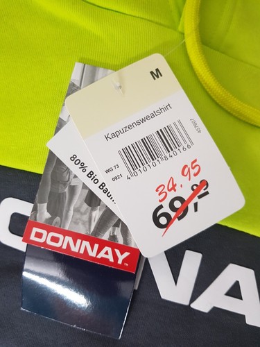 PVP: 69€ DONNAY Sudadera con Capucha Jersey Juvenil Algodón Orgánico, Verde - Imagen 13 de 19