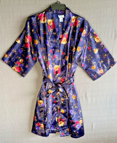 VTG 90s Gabrielle Intimates Medium Silky Kimono Ro