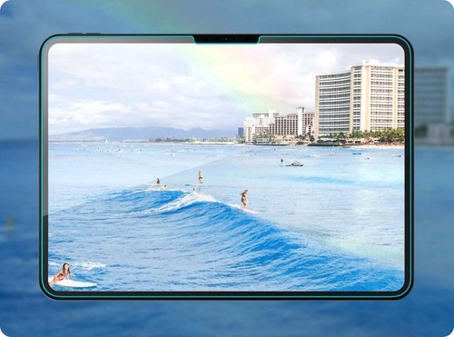 Gehärtetes Glas für iPad Pro 11" 2024 Spigen - Afbeelding 6 van 10