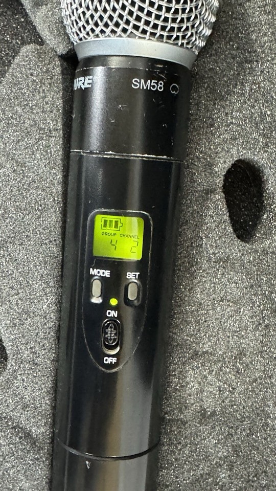 SHURE ULX2J1 SM58 Wireless Handheld Microphone 554590MHz eBay