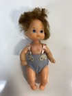 Vintage 1976 Mattel Barbie Dolls Baby Heart Family Friend Blue
