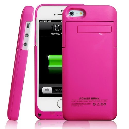 2200mAh iPhone 5/5C/5S Externer Akku Backup Ladebank Power Case Abdeckung - Bild 2 von 4