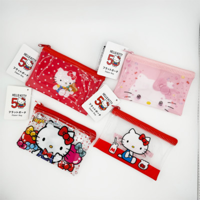 限定セール‼️激かわ♡Hello kitty ミニミニ リュック ミニミニポーチ Sanrio Hello Kitty 50th Anniversary Pouch Zipper Bag Set of
