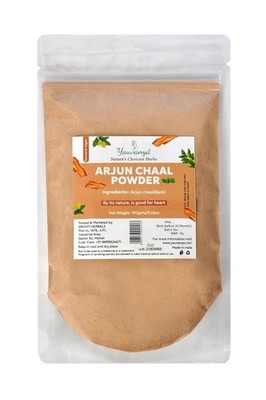 Arjun Chaal Powder - 100 gms | Arjun Bark | Fine Powder | Terminalia Arjuna + FS