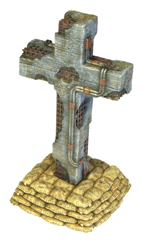 Juego de construcción de guerra - The Trench - Wargames en miniatura - Warhammer 40k/AoS Foto 2 de 4