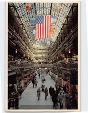 Postcard Interior The Arcade Cleveland Ohio USA