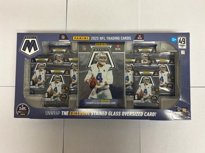 2025 Panini Mosaic NFL Costco Exclusive Bundle Box - Jumbo Stained Glass