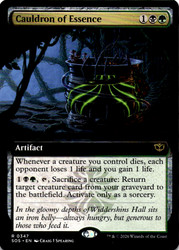 Cauldron of Essence (Extended Art) #347 - Strixhaven: School of Mages