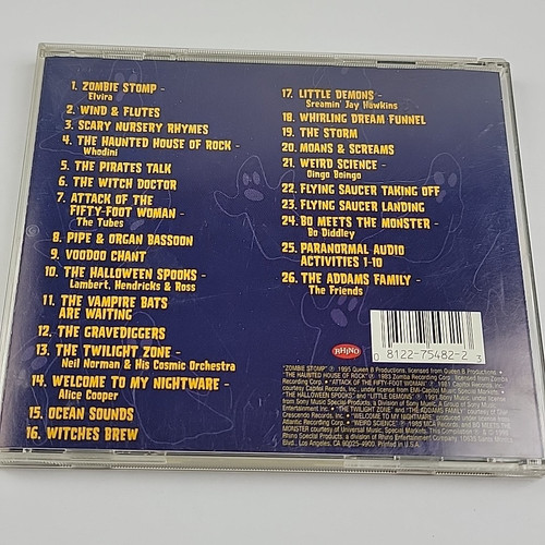 Spooky Tunes Halloween CD **Buy 2 Get 3 Free** - Picture 2 of 2