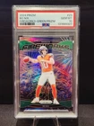 2024 Panini Prizm - Fireworks Bo Nix #23 Green Prizm (RC) PSA 10