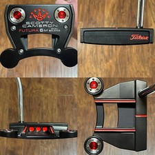Scotty Cameron Futura 6M Dual Balance Putter - 38" - Xtreme Dark Finish - RED